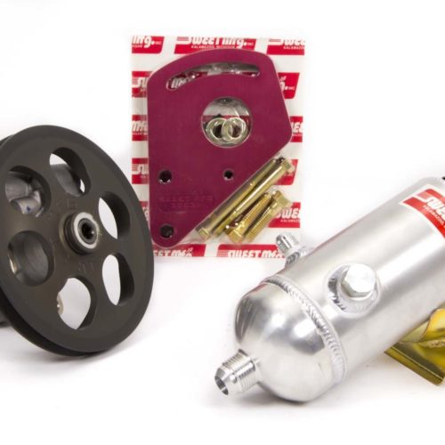Power Steering Kit with Alum Pump Block Mount