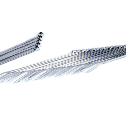 4in Chrome Plated Wire Ties (25pk)