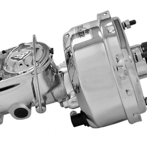 7in Brake Booster Chrome w/2020NA Master Cylinder