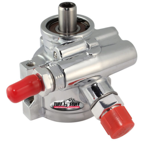 Type II Power Steering Pump Chrome w/AN Fitting