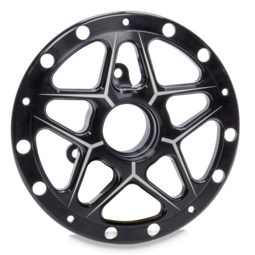 Direct Mount Front Hub Left Side Only Black