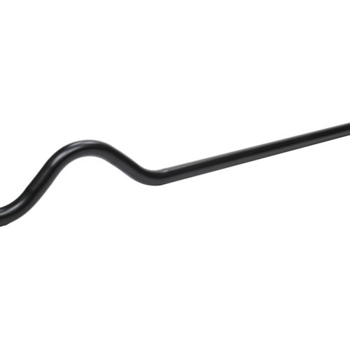 S-Bend Chromoly Steering Rod 50 in Black