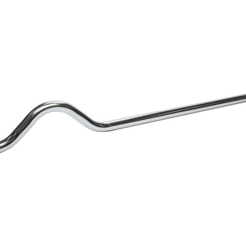 S-Bend Chromoly Steering Rod 50 in Chrome