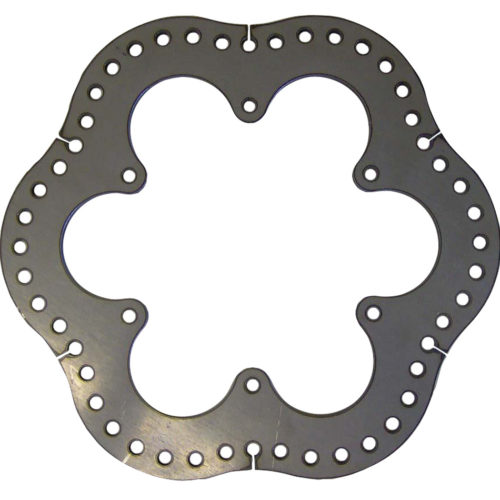 600 Rear Brake Rotor Steel 9.25x.25 6-Bolt