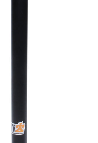 Chromoly Brake Pedal 1in Raised Rail Black
