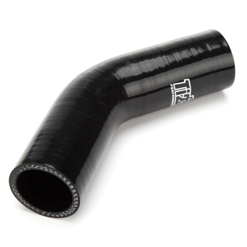45 Degree Bend 1-1/2in Silicon Hose Black