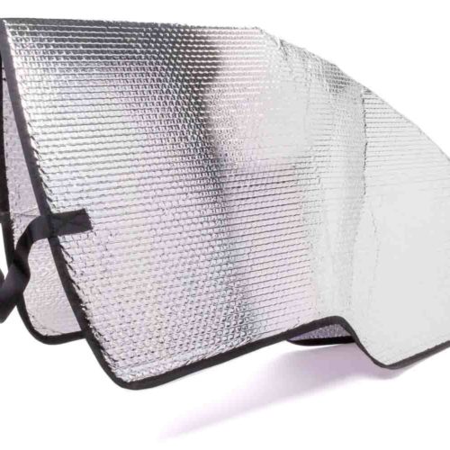 Tail Tank Cooler Cover Fits All Tanks Silver