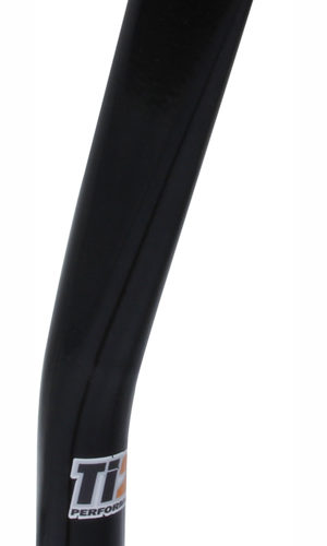 Front Wing Post Bent Foward Steel Black
