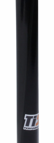 Front Wing Post Straight Steel Black