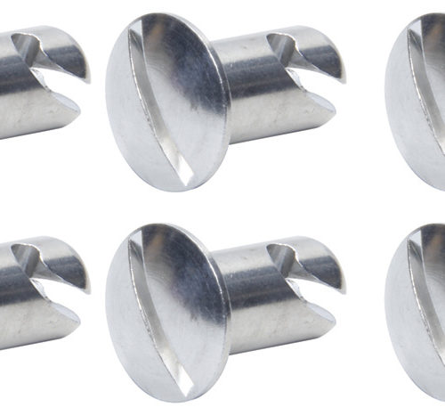 Oval Head Dzus Buttons .550 Long 10 Pack