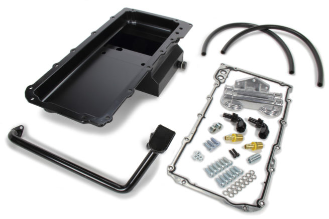 67-69 Camaro Black LS Swap Oil Pan/Filter Kit