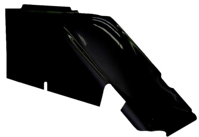 600 Mini Sprint Hood Dual Duct Black