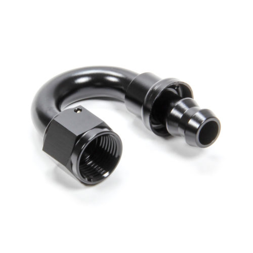 #6 180 Degree Hose End Push Lock