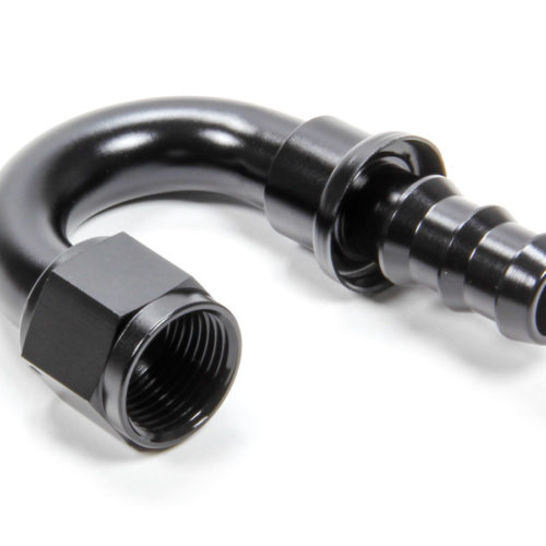 #10 180 Degree Hose End Push Lock