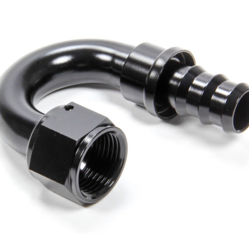 #12 180 Degree Hose End Push Lock Fitting