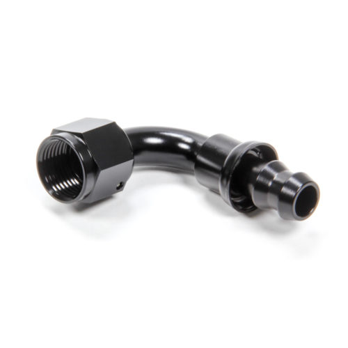 #6 90 Degree Hose End Push Lock