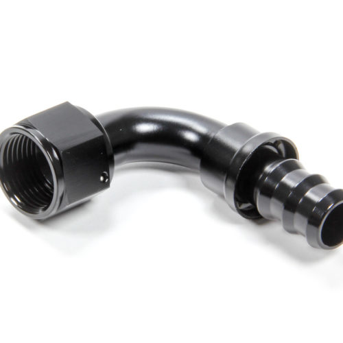 #12 90 Degree Hose End Push Lock