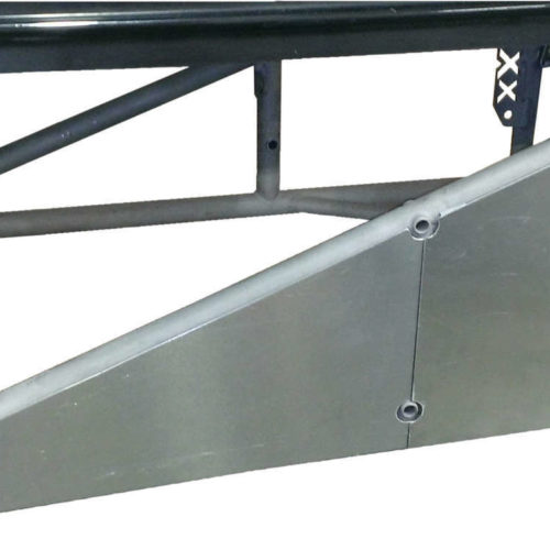 RH Engine Enclosure Sprint Car 2pc Aluminum