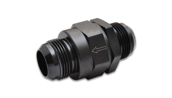 Check Valve with Integra ted -16AN Male Flare