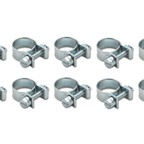 Fuel Injector Style Mini Hose Clamp: 10mm-12mm (