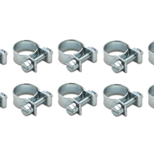 Fuel Injector Style Mini Hose Clamp: 15mm-17mm (