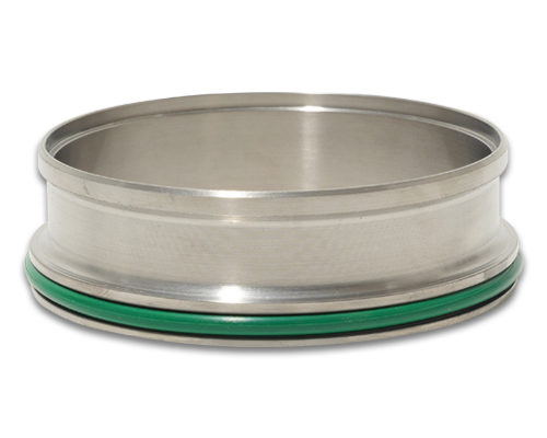 HD Clamp Titanium Weld Ferrule w/O-Ring 3.5in