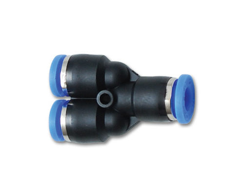 Air Hose Fitting Y-Union 3/8in OD Tubing