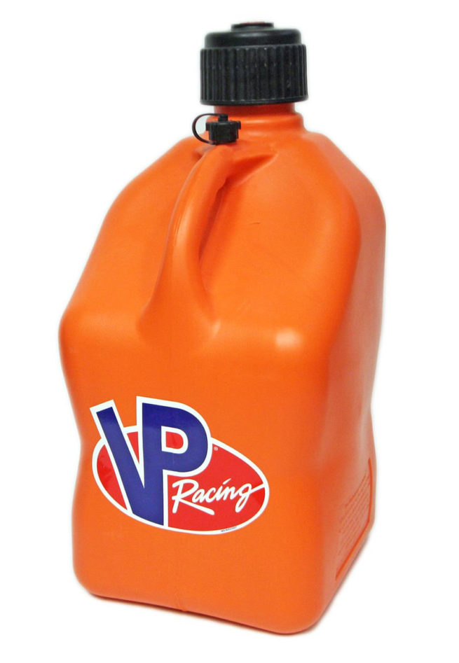 Motorsports Jug 5.5 Gal Orange Square Case