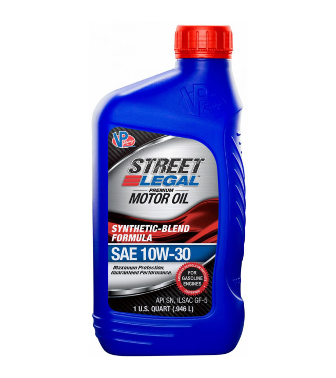 Motor Oil VP 10W30 Syn Blend Street 32oz