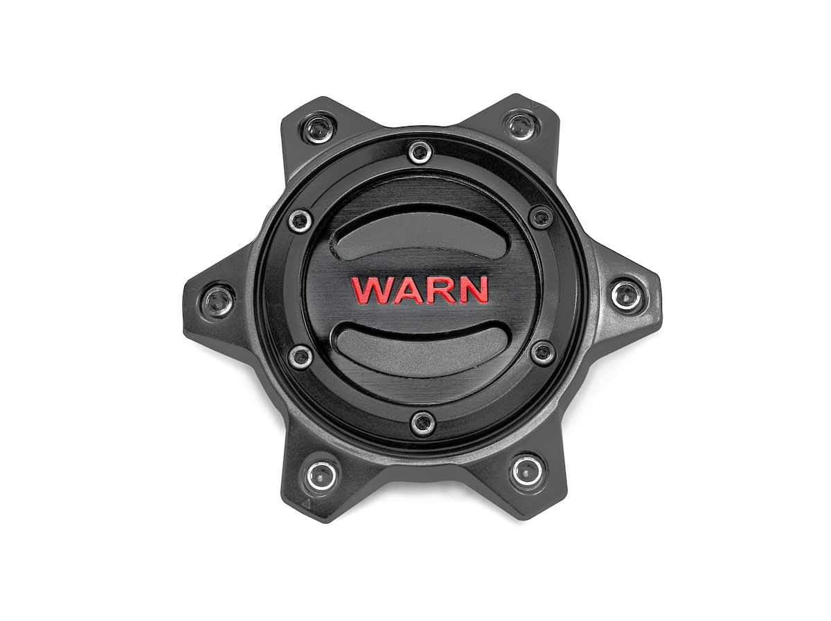 thumbnail image 2 of 4-Pack 6-Lug Wheel Center Caps – Black/Red/Silver, Fits 2010+ Trucks & Vans – 15067578 2 of 4