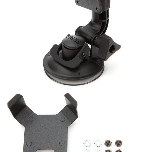 Winch Remote Mount, Plastic, Black, Warn Zeon Platinum Wireless Remotes, Kit