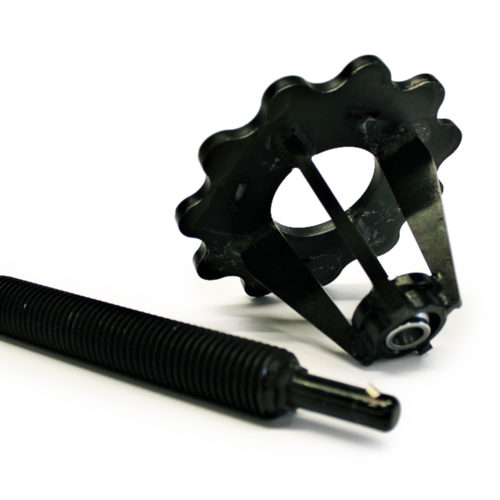 Swivel Spring Cup 5.5in Tall w/ 6in Screw Jack