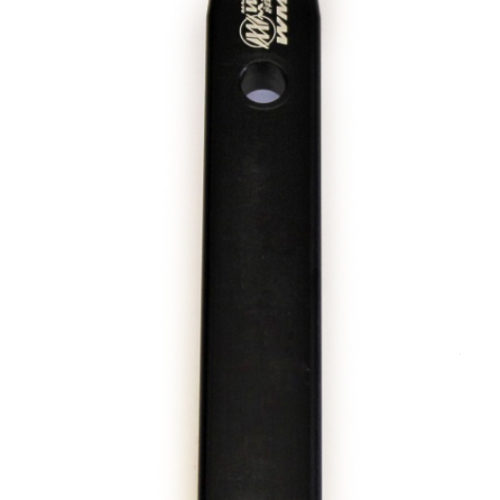 Shift Handle Straight w/ Knob Black 5-1/2in Tall