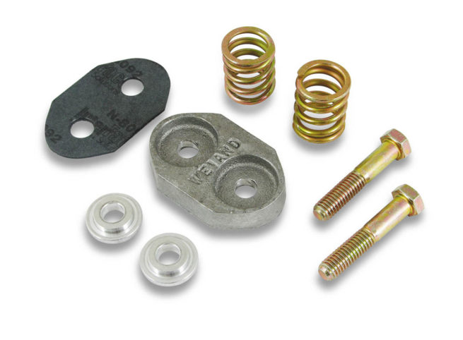 Weiand 6-71/14-71 Manifold Rear Pop-Off Valve Kit