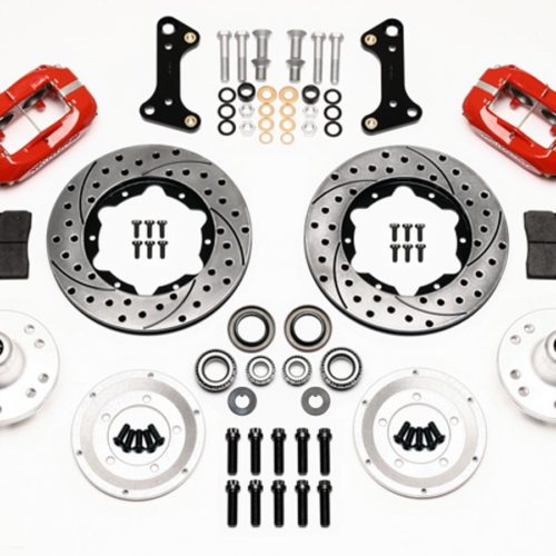 HD Front Brake Kit 67-72 Camaro/Nova Drilled