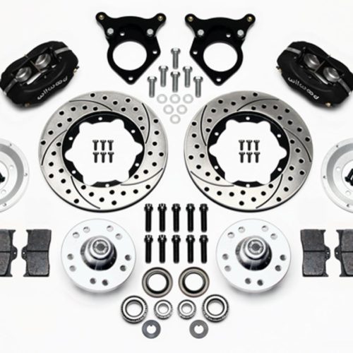 P/S Front Kit 87-93 Mustang 10.75in Rotor