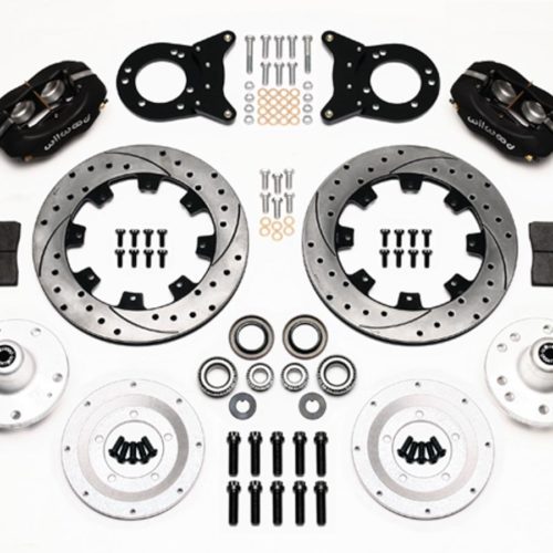 Front Disc Kit HD 65-69 Mustang Drilled