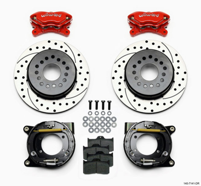 Rear Disc Brake Kit w/ Park Brake Chevy