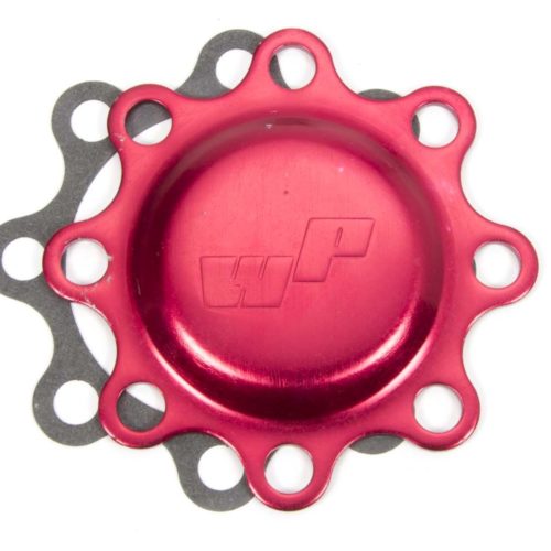 Wide 5 Front Dust Cap Red