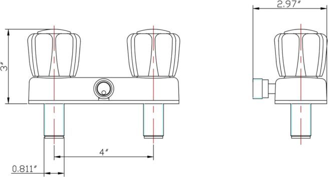 Dura Faucet RV Shower Faucet DF-SA100S-BQ - Image 2