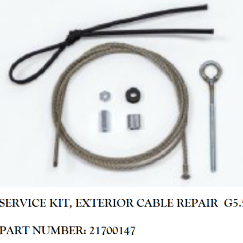 BAL 21700147 Cable Repair G5.5 Exact Exterior Slide Out Service Kit