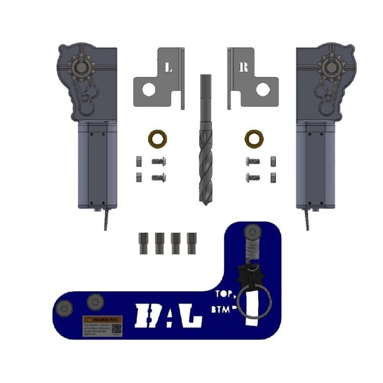 BAL G5.5 Extended Shaft and Bushing Motor Retrofit Kit 21700292