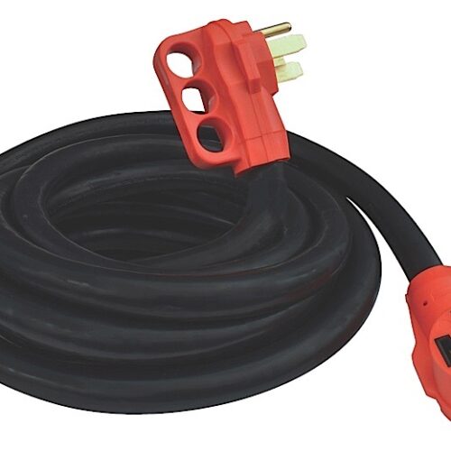 Valterra Mighty Cord RV Extension Cord with Finger Grip – 25 ft., 50 Amp A10-5025EH