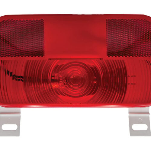 L961 Incandescent Rectangular License Light & Bracket